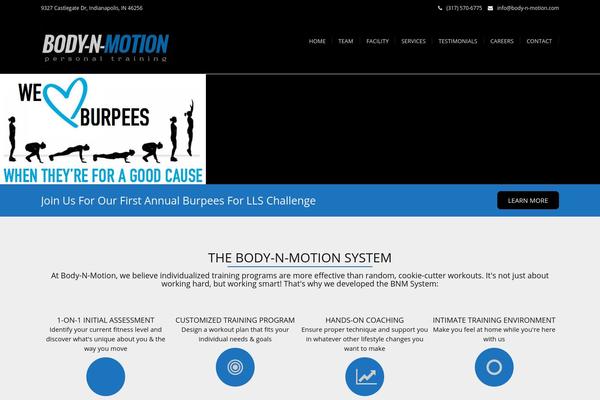 Modality theme site design template sample