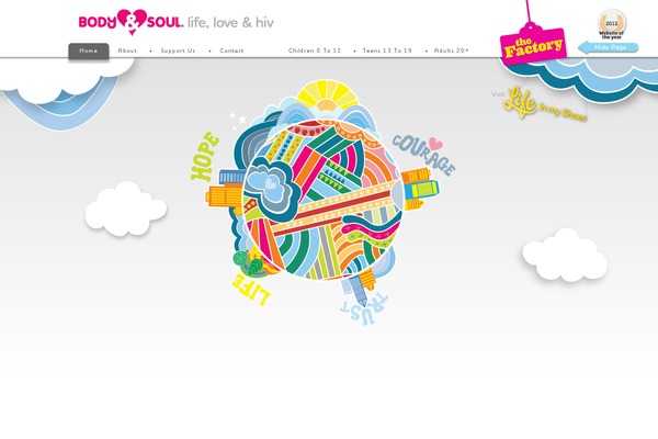 Enfold-child theme site design template sample