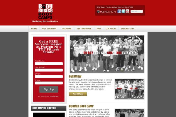 Fitpro-platinum theme site design template sample