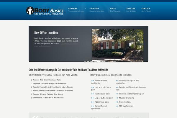 Karma theme site design template sample