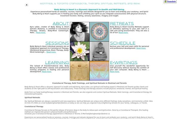 Headway theme site design template sample