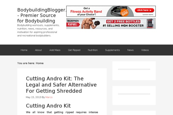 Genesis theme site design template sample