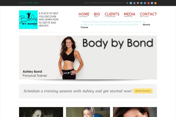 Reaction theme site design template sample