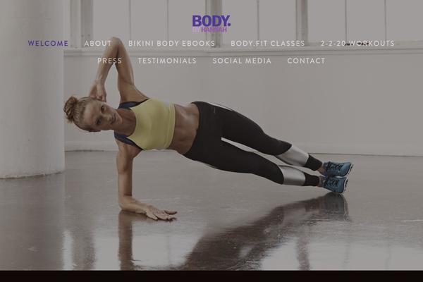 Yoko theme site design template sample