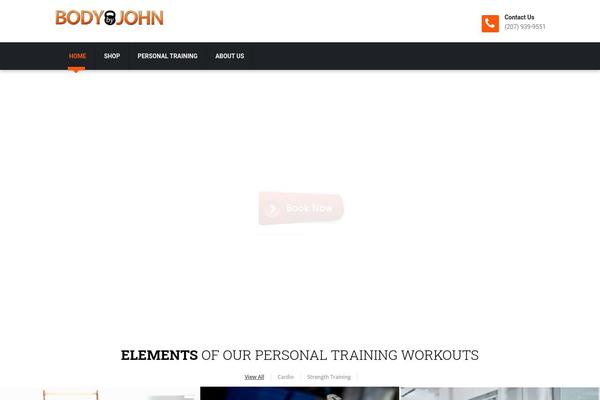Bizspeak theme site design template sample
