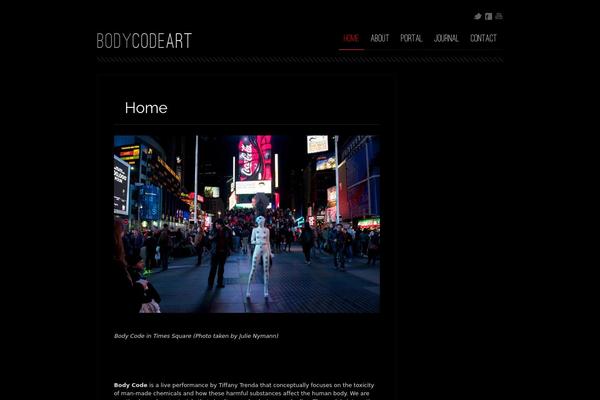 Good Minimal theme site design template sample