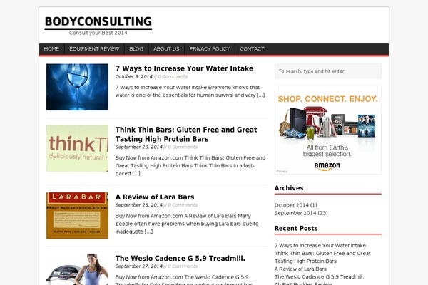 Site using Amazon JS plugin
