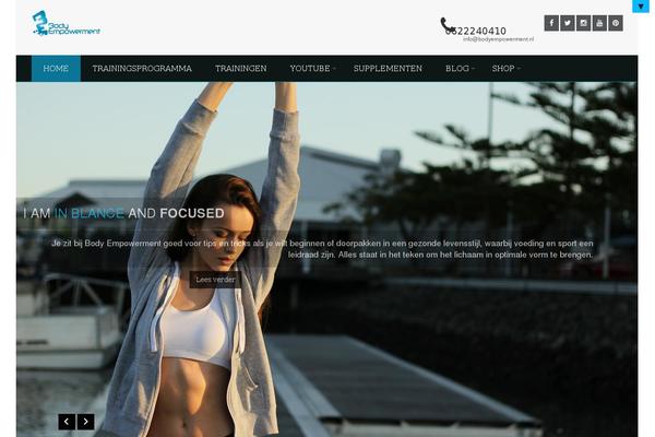 Agama theme site design template sample