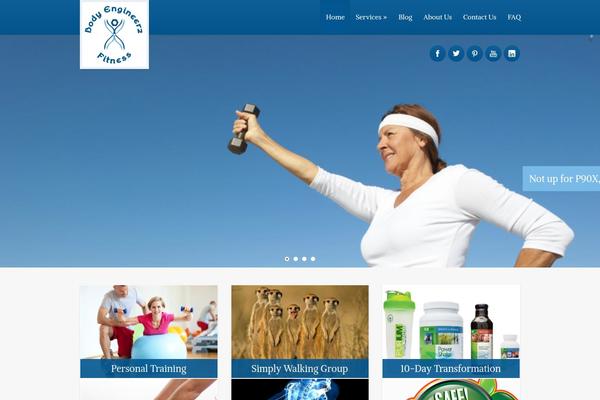 Sport theme site design template sample