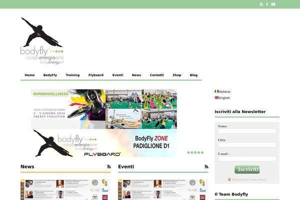 The Gossip theme site design template sample