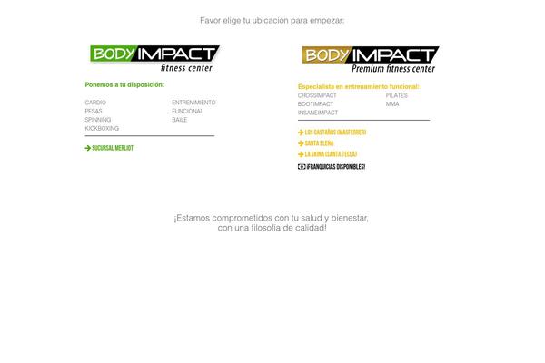 Fitness theme site design template sample