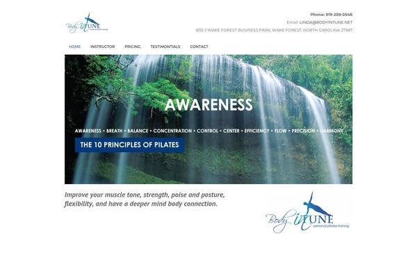 Creativo theme site design template sample