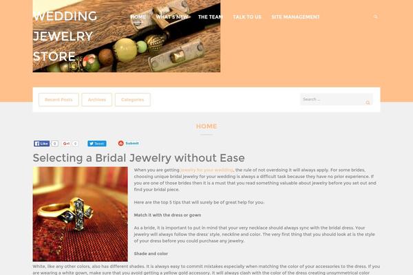 Corsa theme site design template sample