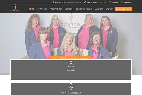 Langwitch theme site design template sample
