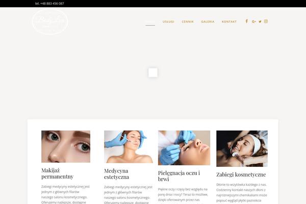 Bridge theme site design template sample
