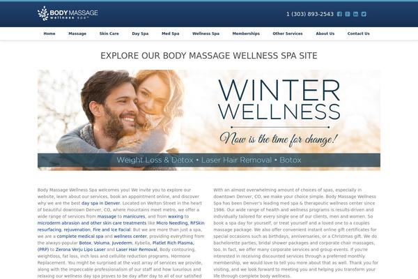 Outreach Pro theme site design template sample