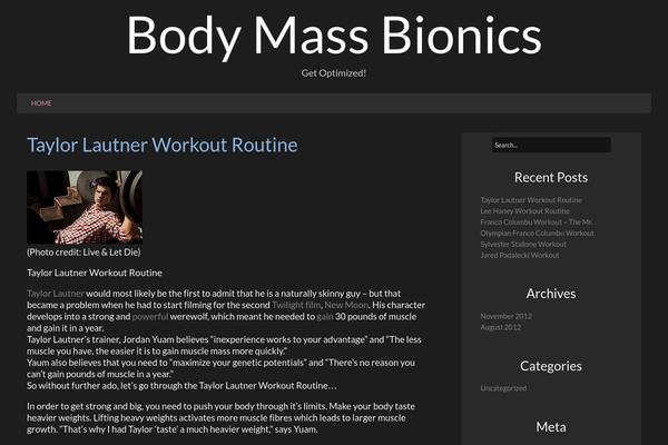 NewDark theme site design template sample