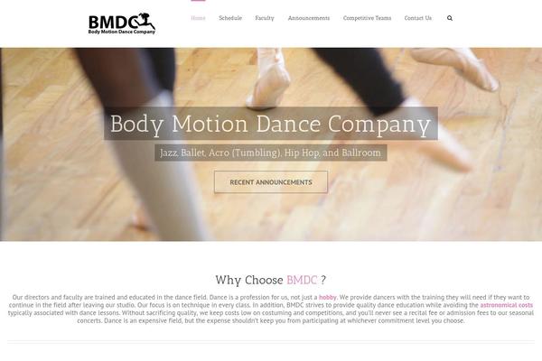 Parament theme site design template sample