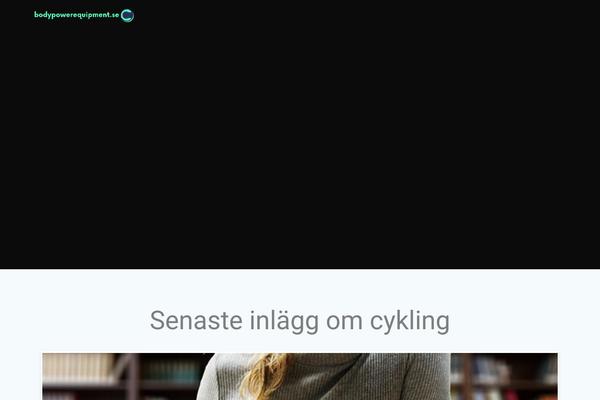 Materialis theme site design template sample