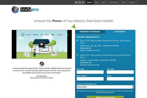Site using WP CSV plugin