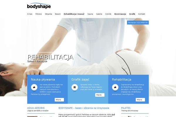 GymBase theme site design template sample