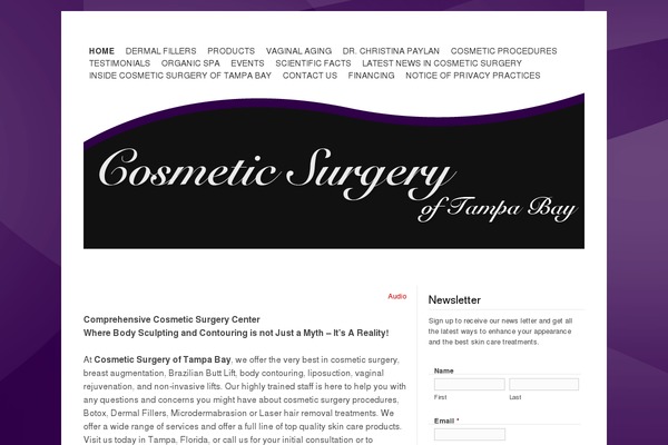 Minim theme site design template sample