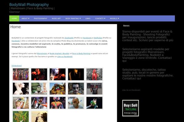 Optimize theme site design template sample