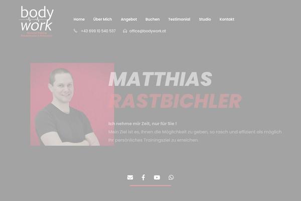 Zyth theme site design template sample