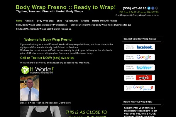 Smallbiz Dynamic theme site design template sample