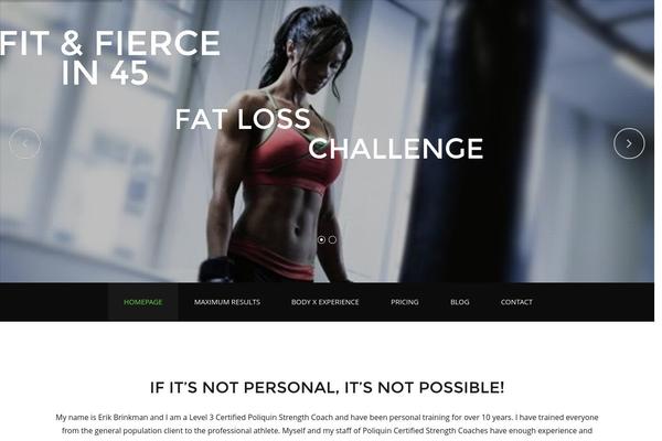 bodyx.ca site used Personal Trainer