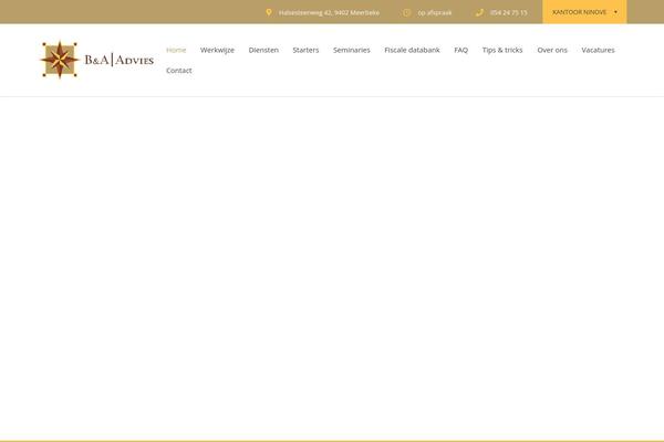 Consulting-child theme site design template sample
