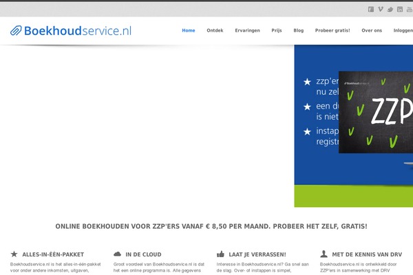 boekhoudservice.nl site used Gt3-wp-dixit