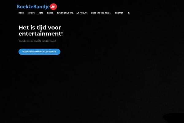 Orfeo theme site design template sample