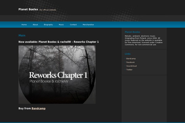 deCoder theme site design template sample