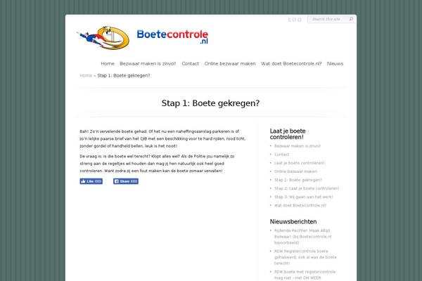 Site using Really Simple Share plugin