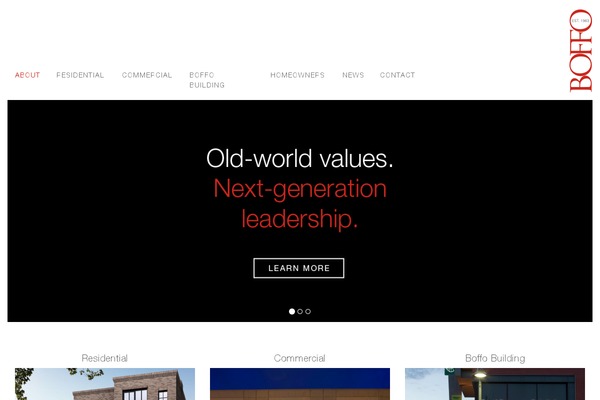 boffoproperties.com site used Boffo