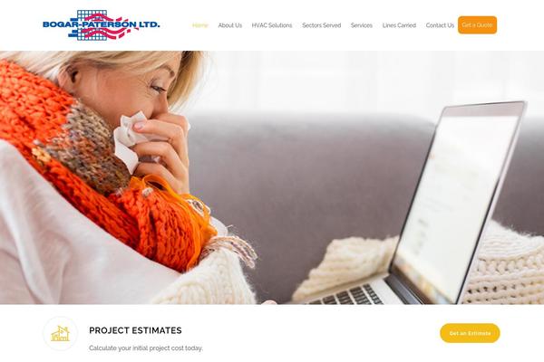 Renovate theme site design template sample