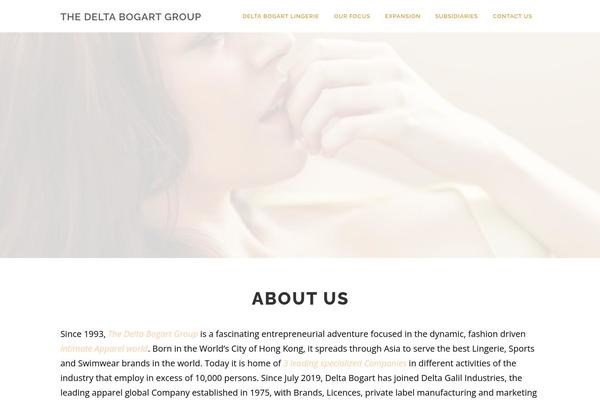 OnePress theme site design template sample