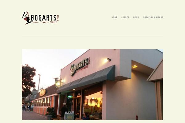 bogartscoffee.com site used Theme904