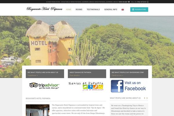 Hotec theme site design template sample