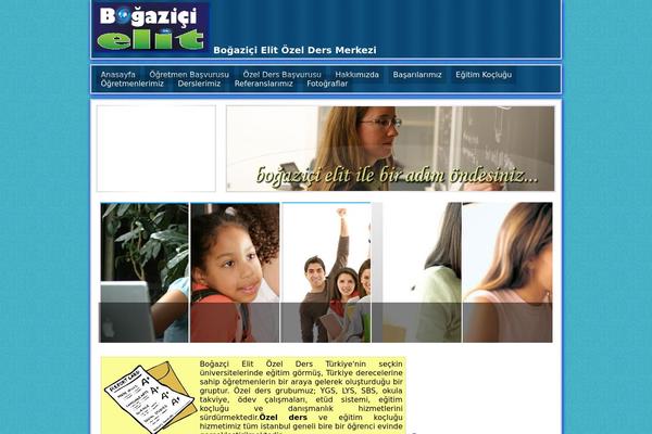 Elit theme site design template sample
