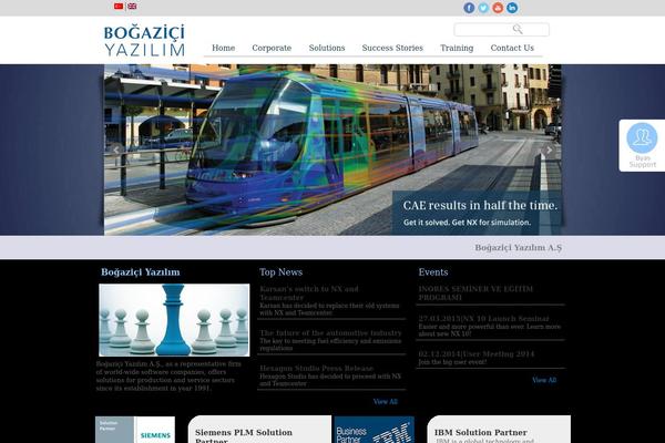 bogaziciyazilim.com site used Bogazici