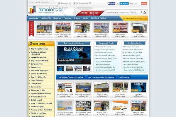 Rehber theme site design template sample