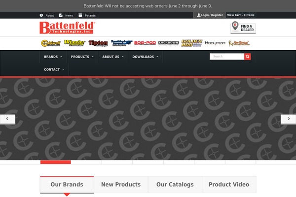 Site using Battenfeld-widgets plugin