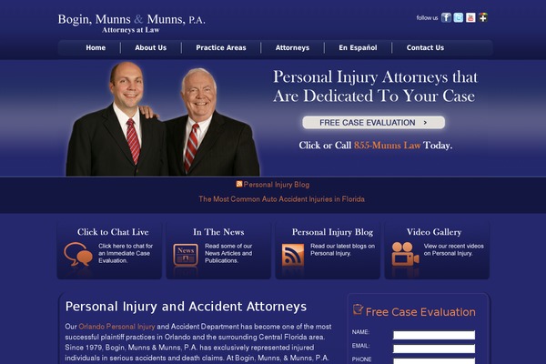 boginmunnsinjuryaccidentlaw.com site used Emptycanvas