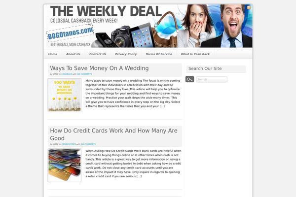 All In One Theme theme site design template sample