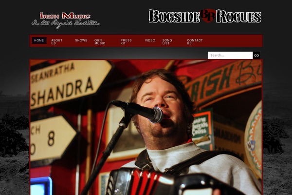Backstage theme site design template sample