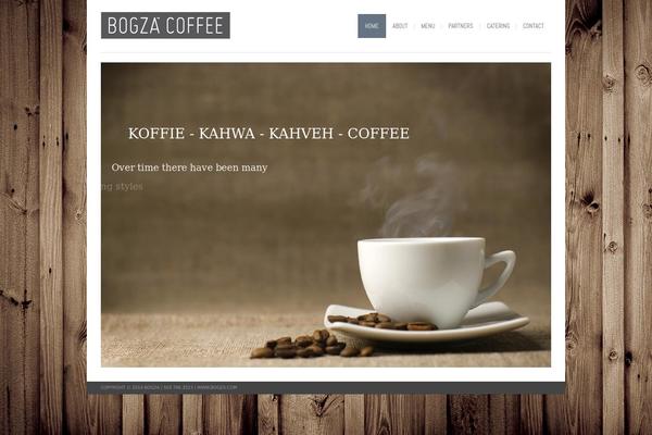 bogzacoffee.com site used Bigbang