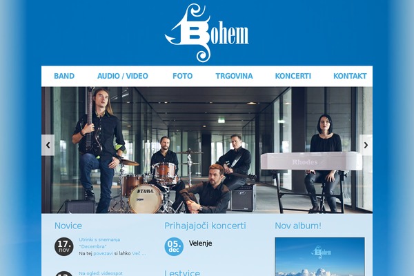 bohem.si site used Bohem