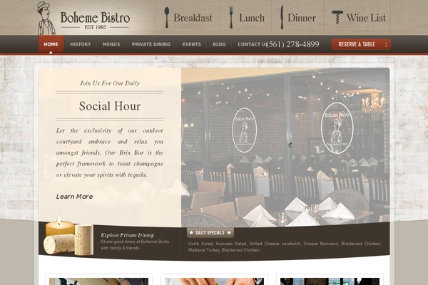 bohemebistro.com site used Ogk